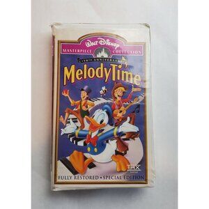 Melody Time 50th Anniversary VHS Tape - Walt Disney Masterpiece Collection